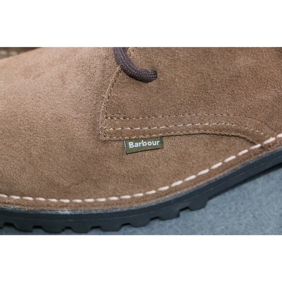 Barbour Hobart Chukka Shoes Mens Size 12 Boots Euro 45 UK 11 Lug Sole Suede main image 12